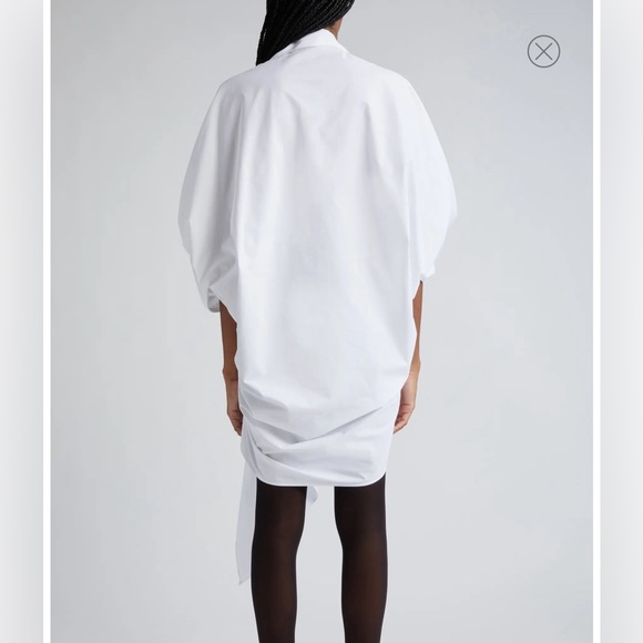 Coperni Knot Front Faux Wrap Shirt - Picture 4 of 7
